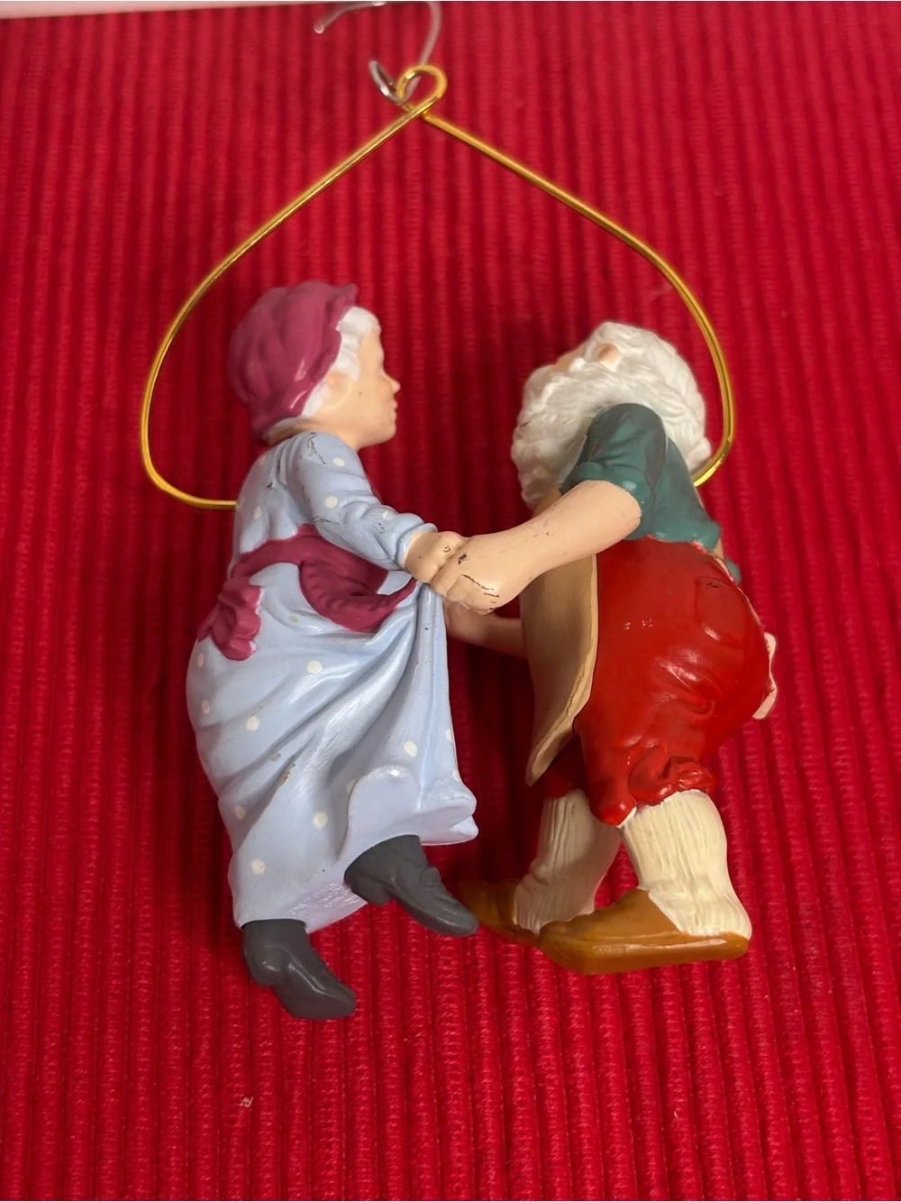 Hallmark 1988 Keepsake Christmas Ornament Titled “Shall We Dance”.